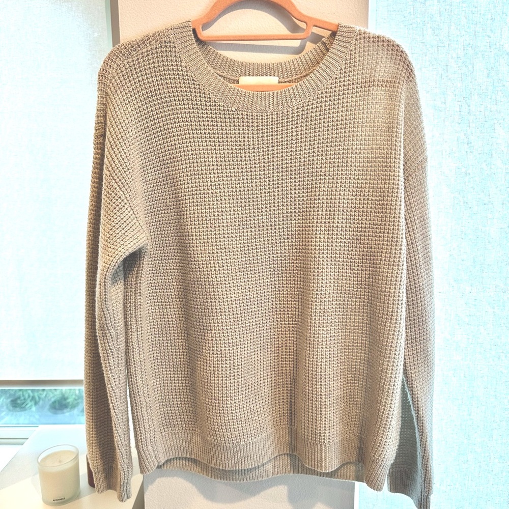 Wilfred Free Gray Crewneck Sweater - Medium